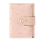 Fashion Small Paw Print Wallets Women Soft PU Leather Card Holder Purses