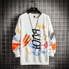 SingleRoad Mens Crewneck Sweatshirt Men Harajuku Oversized Japanese Streetwear Hip Hop Black Hoodie Men Sweatshirts Hoodies