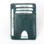 Wallets Black Business Card Holder For Men Simple Purse Bag
