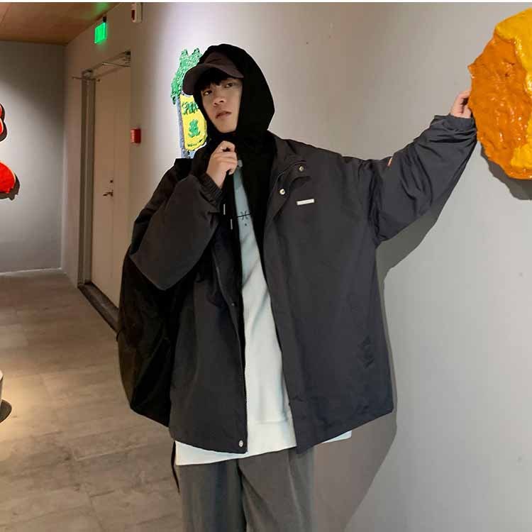 Men's Loose And Versatile Fake Two Coats